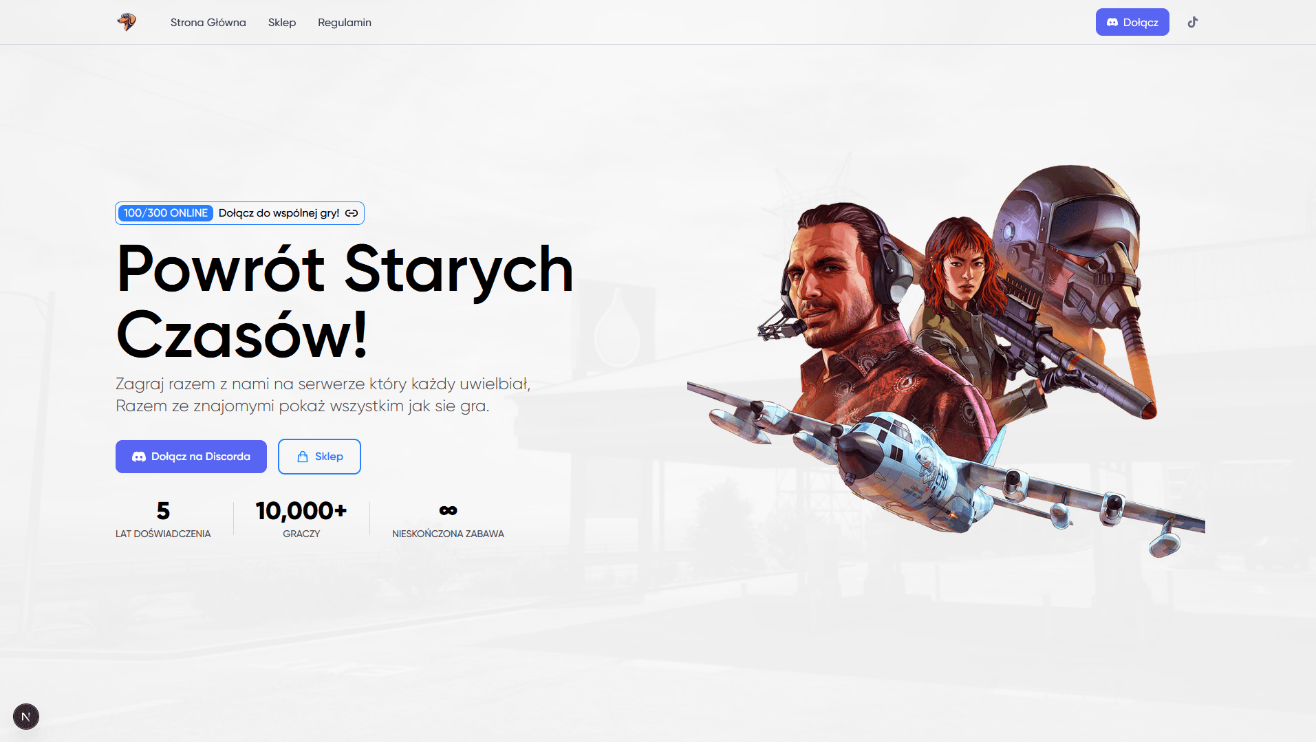 Roleplay Website preview